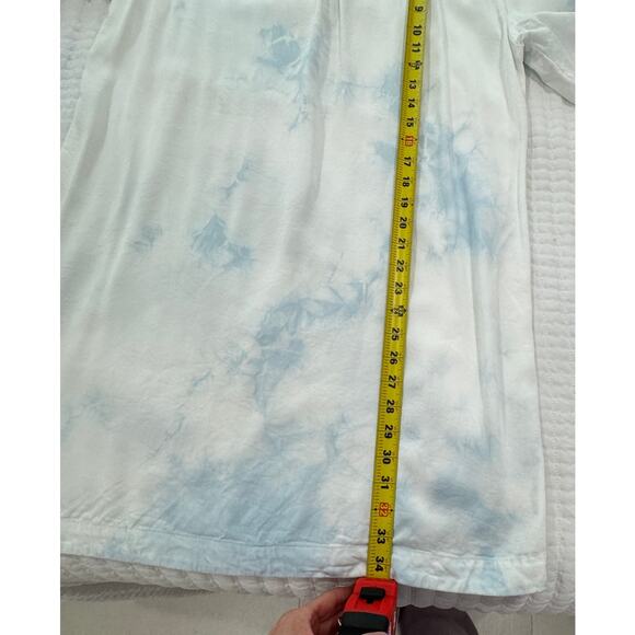 S'edge Blue and White mini Sheath Dress Size Small - Picture 9 of 12